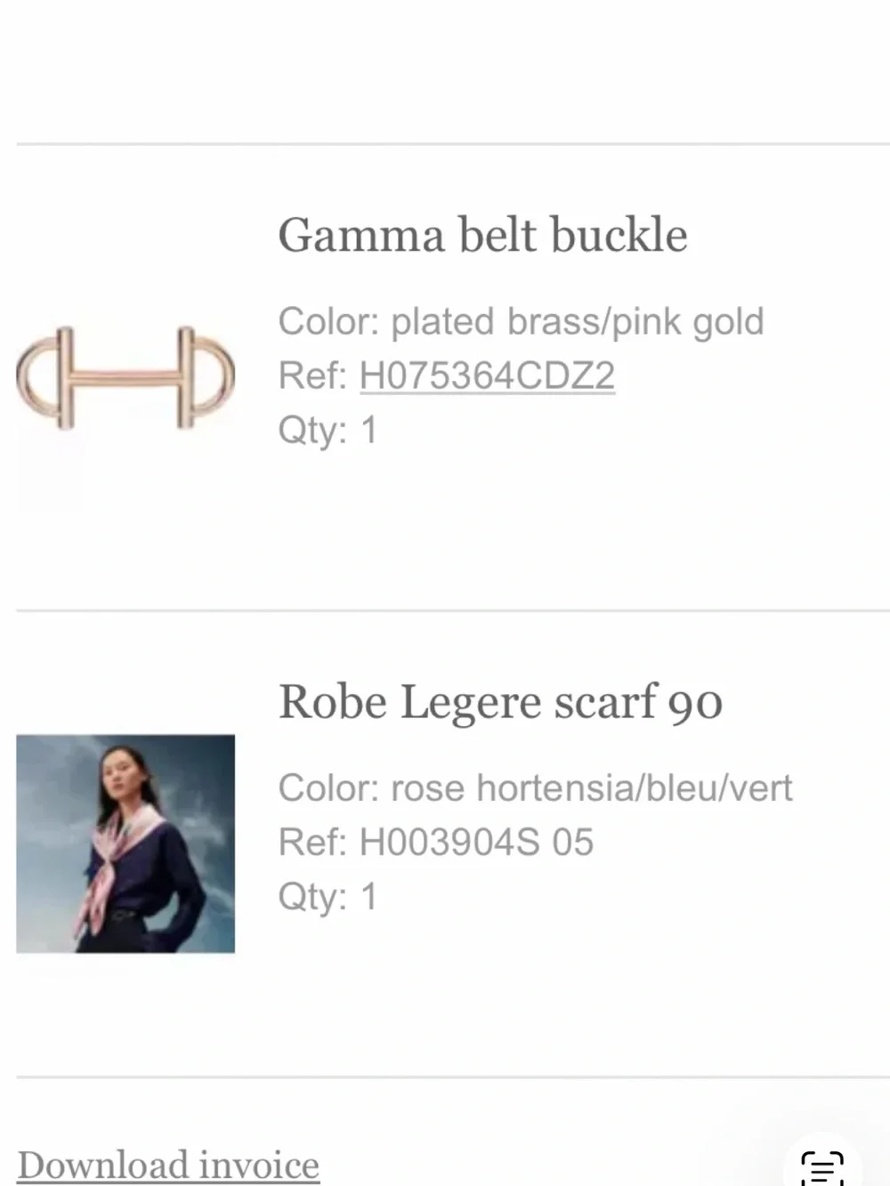 Hermes beautiful silk